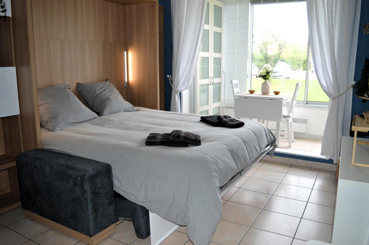 Le Petit Matelot, Studio Fonctionnel Avec Loggia Courseulles-sur-Mer Buitenkant foto